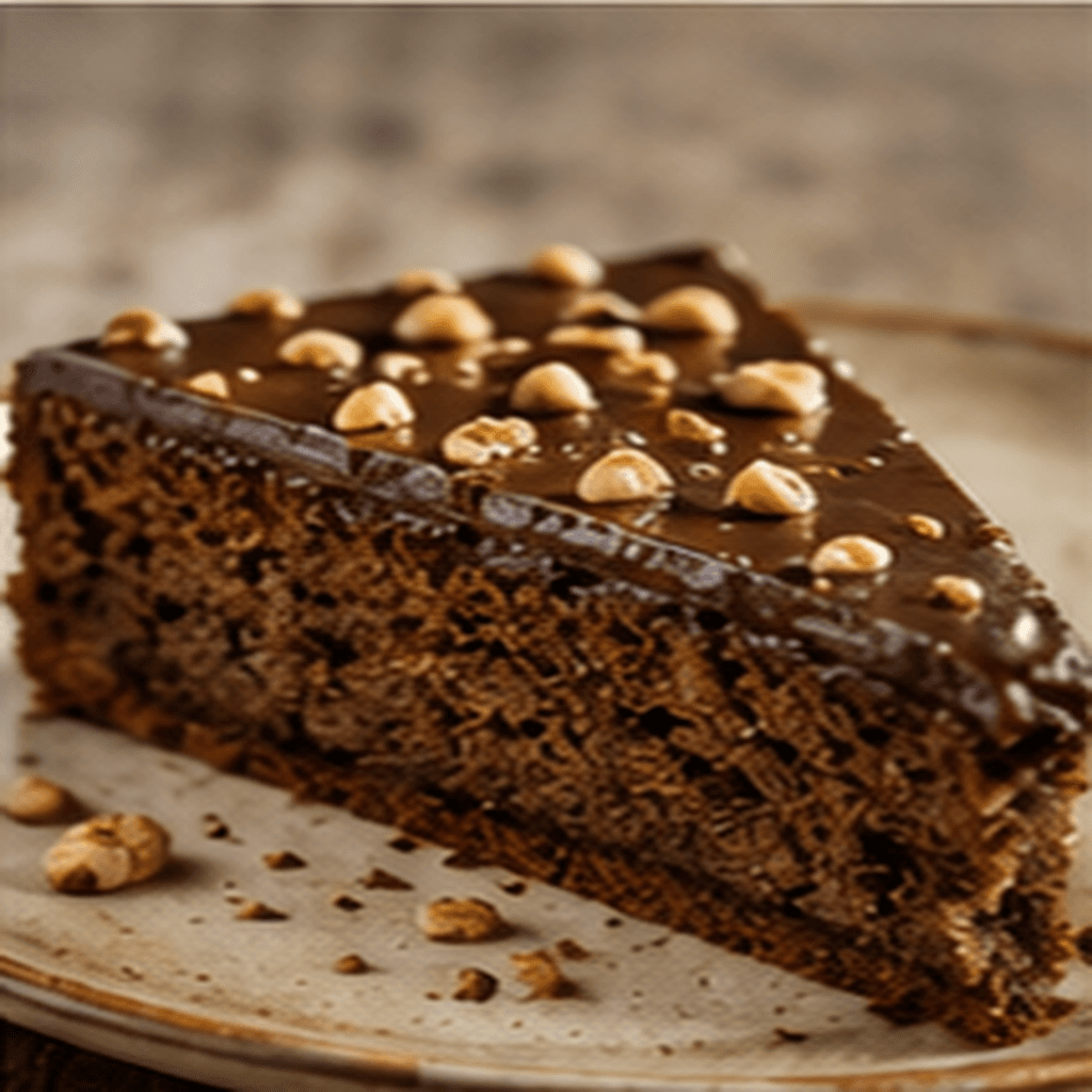 Chocolate Halva Cake
