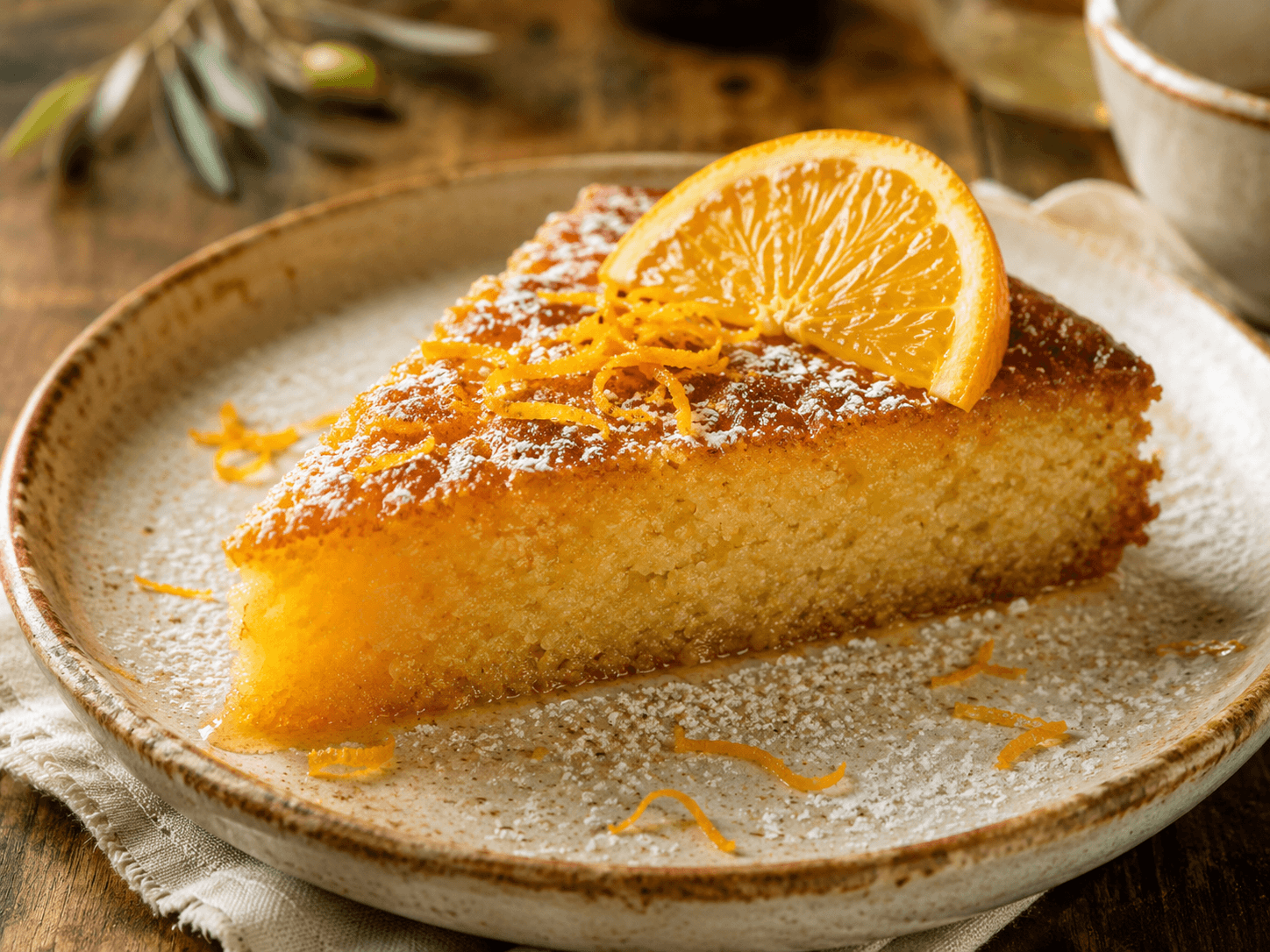 Semolina Orange Cake