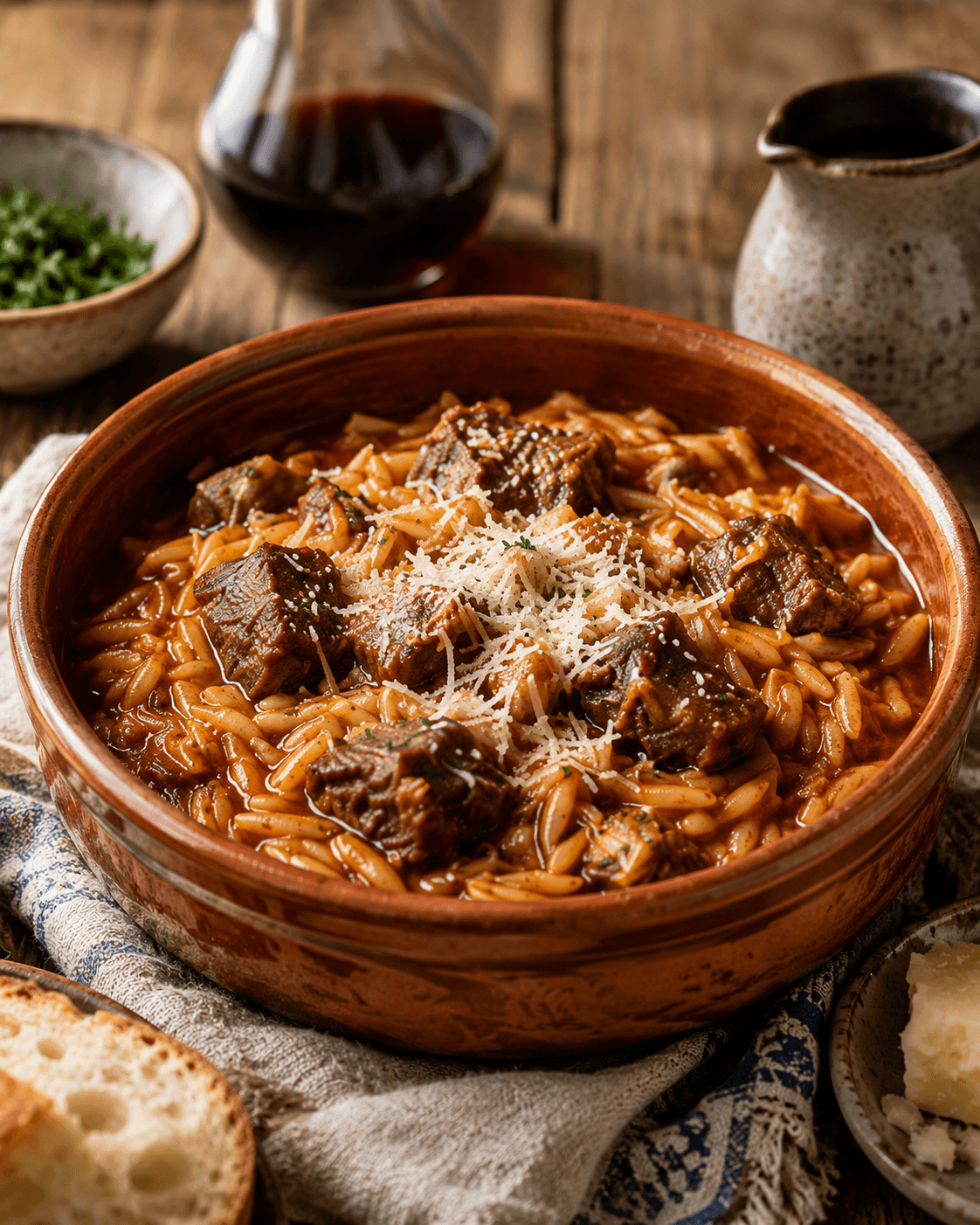 Slow Cooked Beef Yiouvetsi