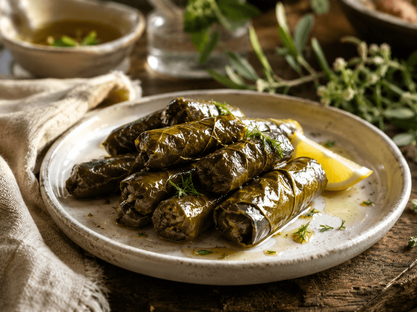 Stuffed Vine Leaves