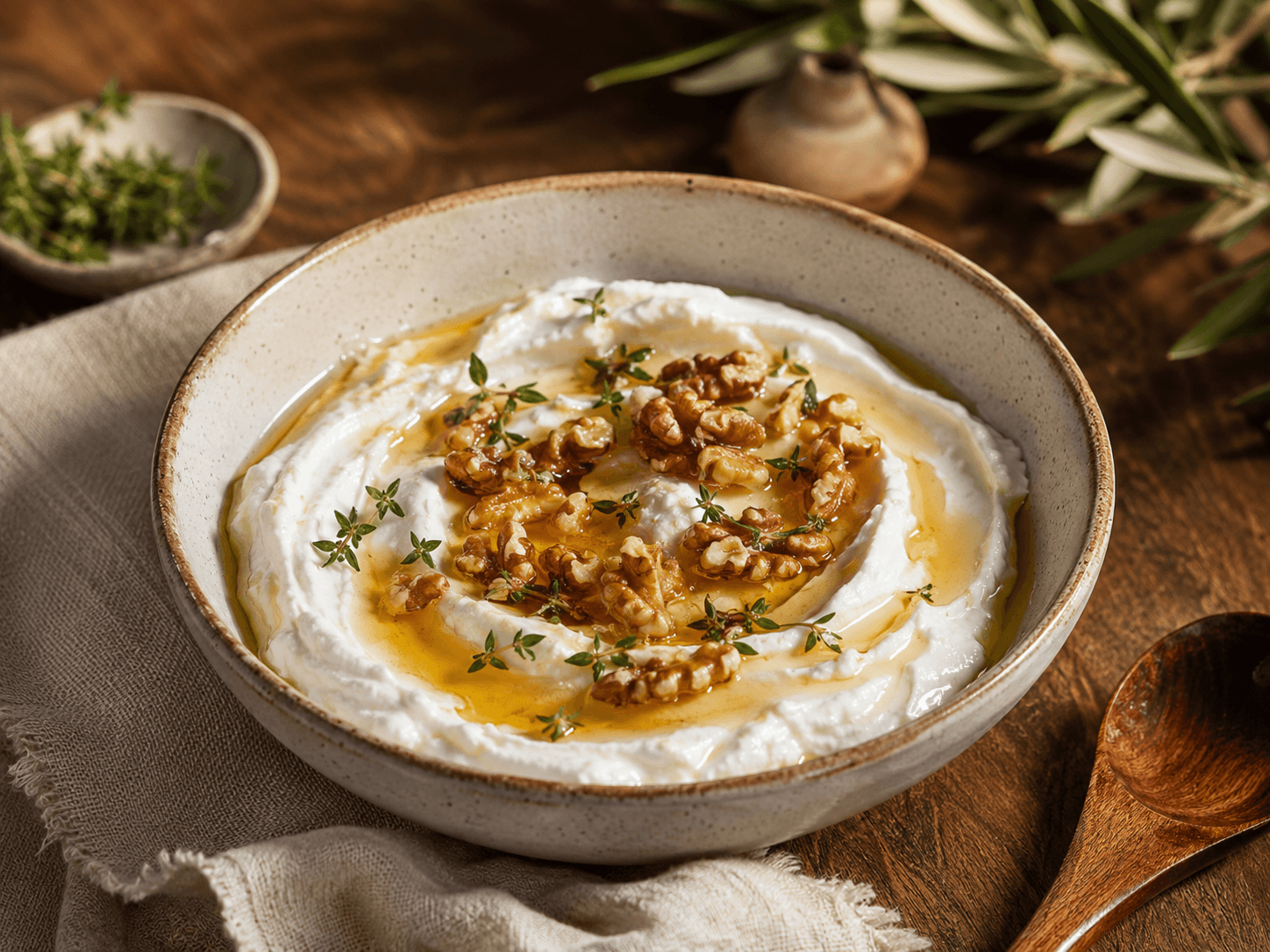 Thyme Honey Yogurt