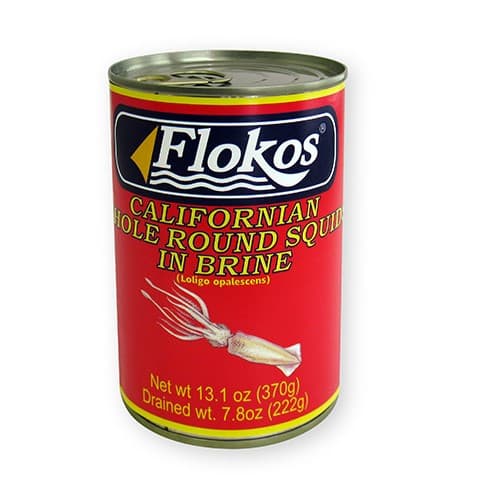 Flokos Whole Squids in Brine 370g