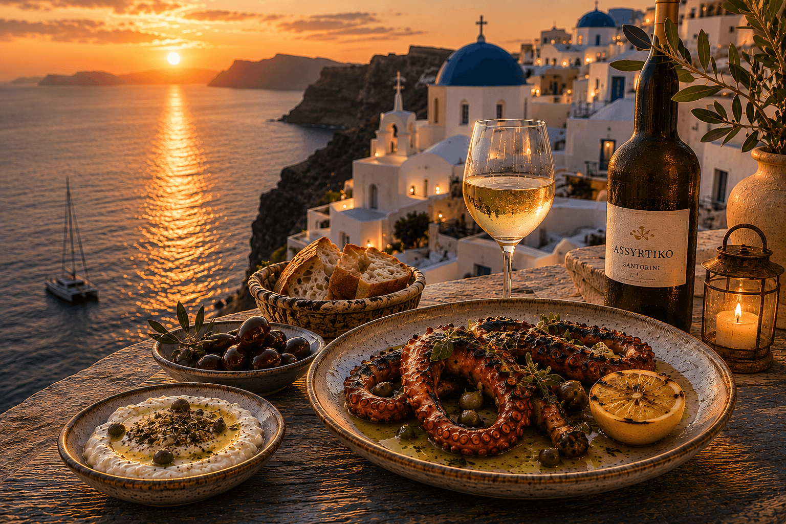 From Santorini