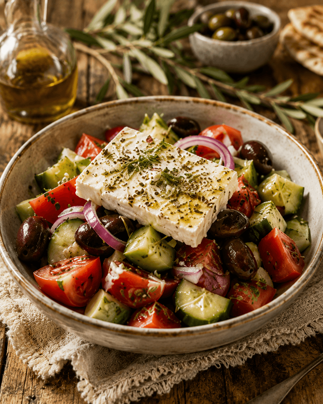 Athenian Village Salad