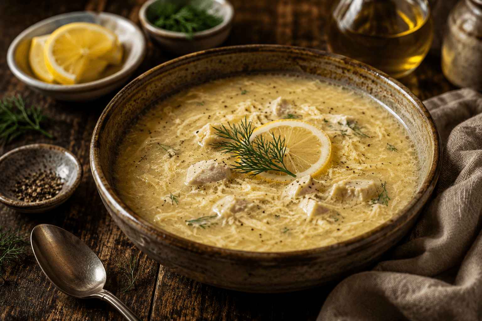Avgolemono Soup