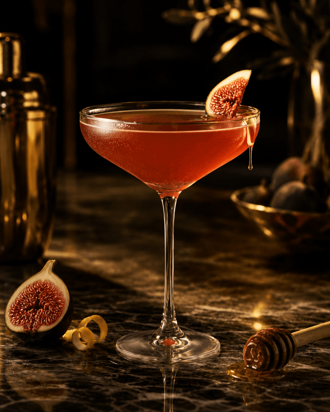 Fig & Honey Martini