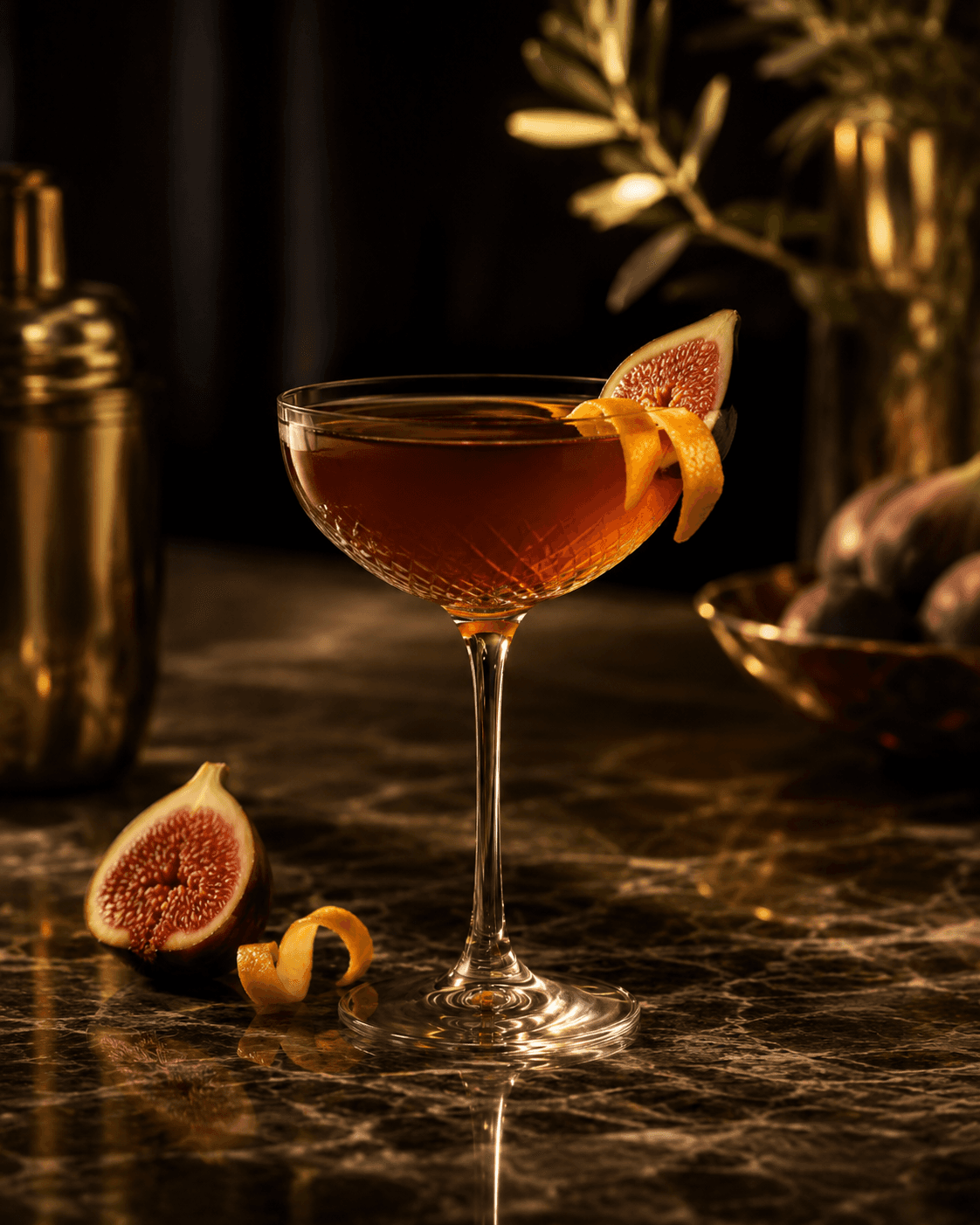 Fig & Vanilla Martini