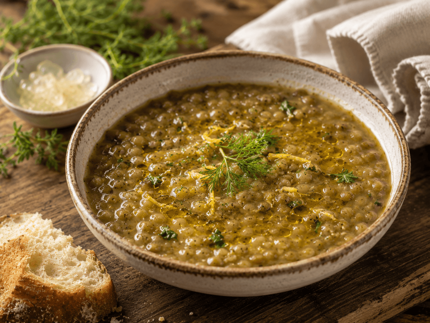 Mastiha Lentil Soup