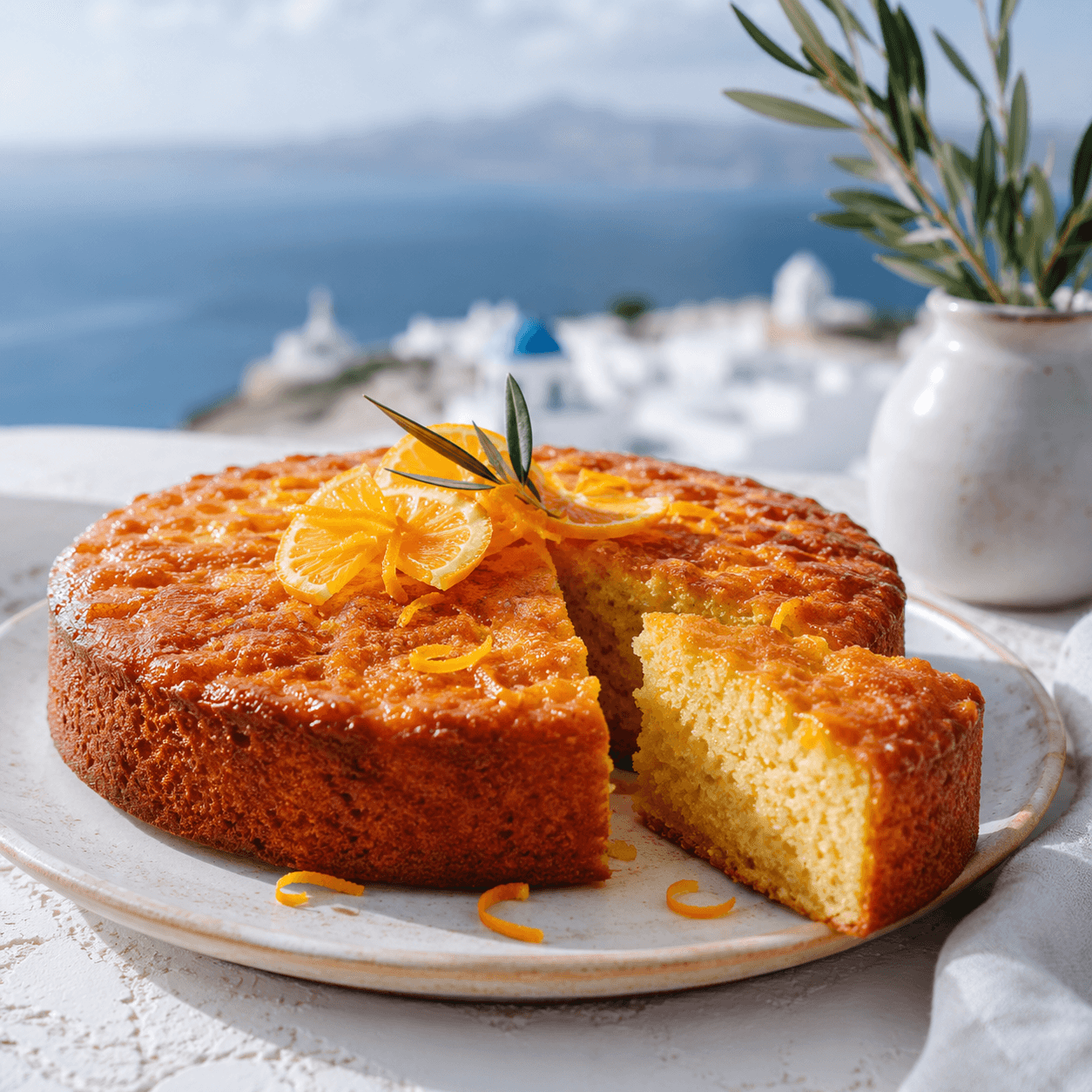 Orange Olive Oil Cake