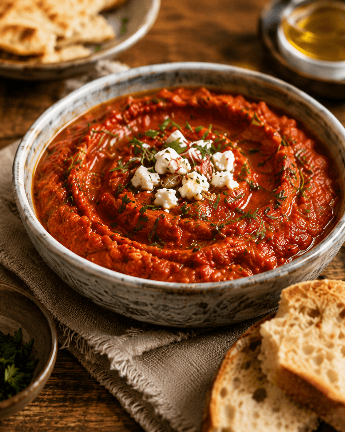 Roasted Red Pepper Dip
