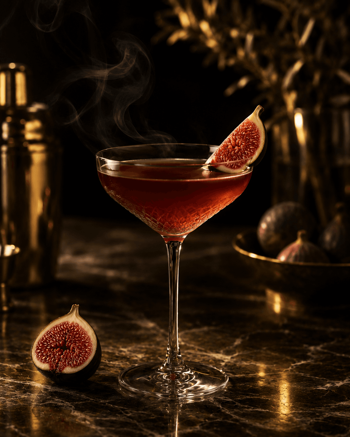 Smoked Fig Martini