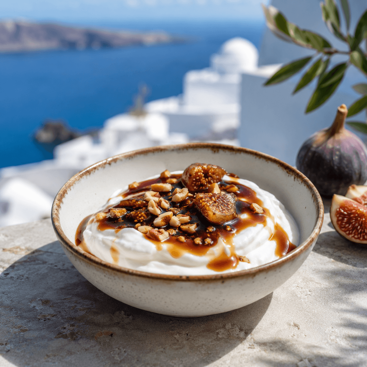 Warm Feta with Honey