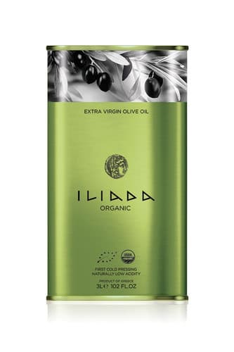 Iliada Organic EVOO 3L Tin