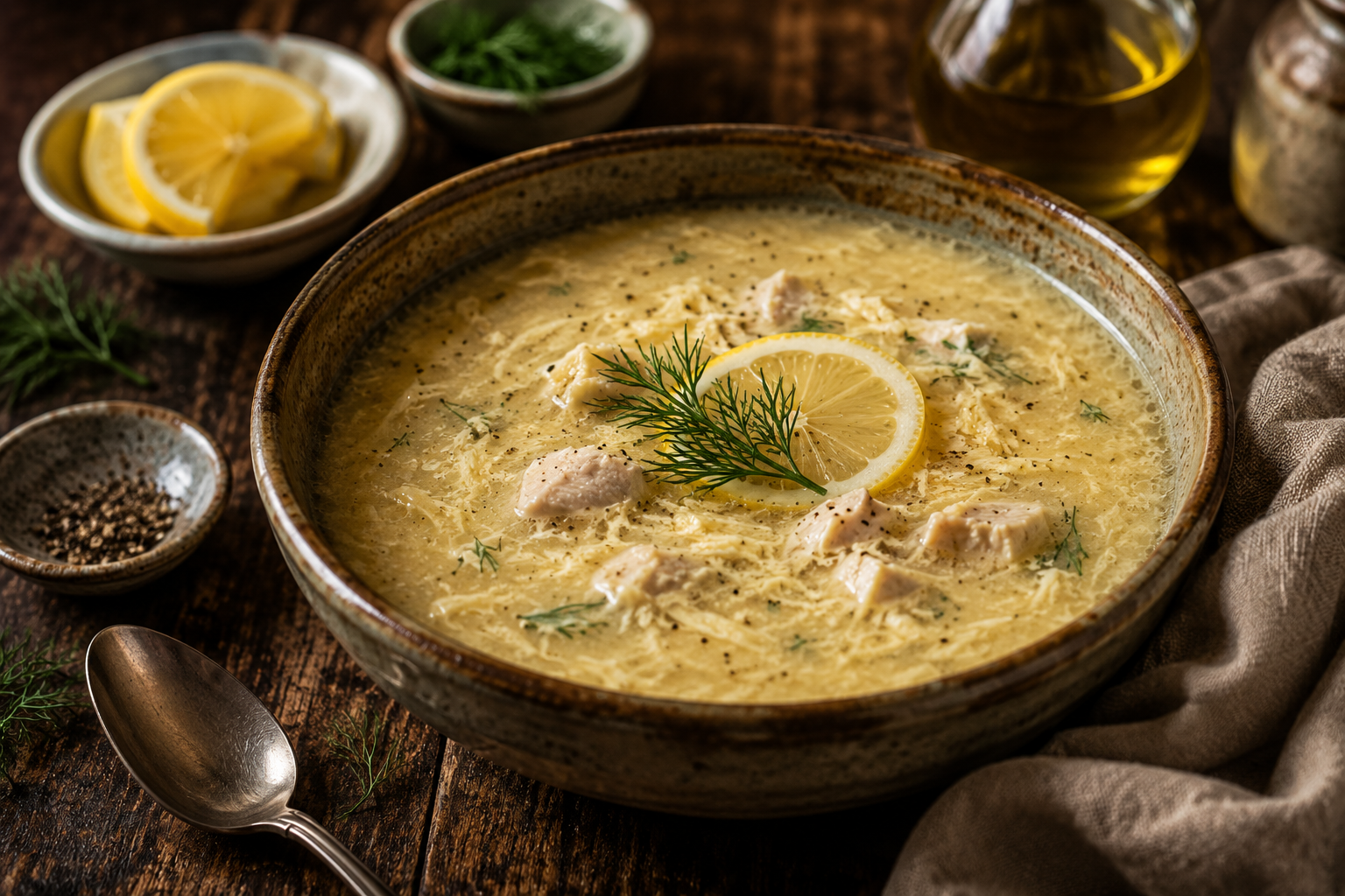 Avgolemono Soup