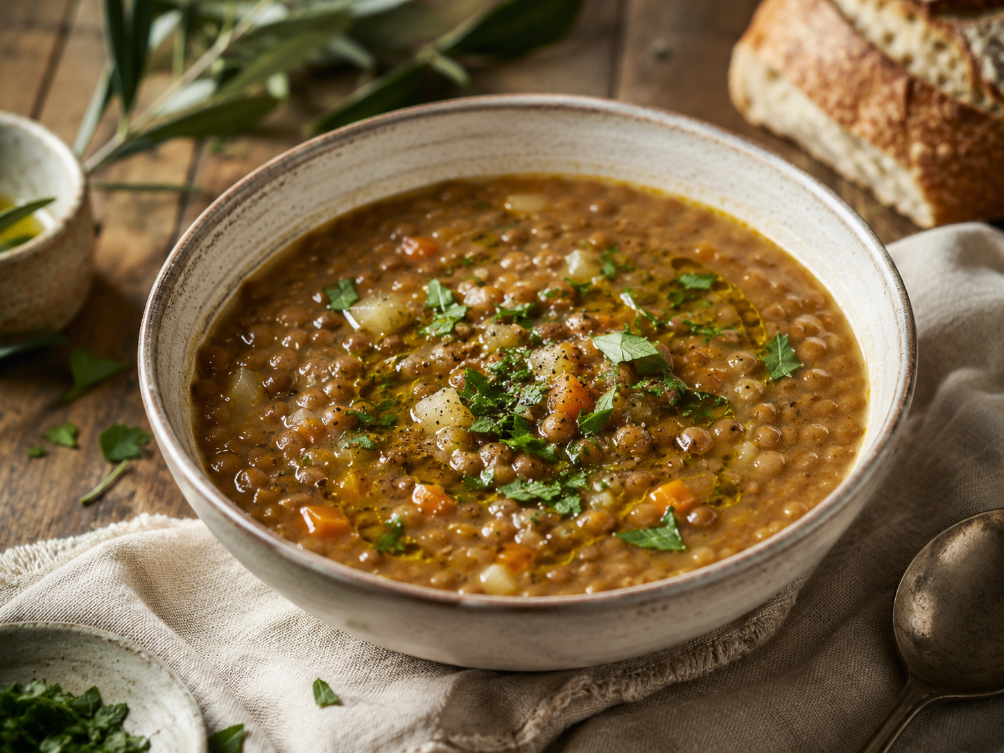 Corfiot Lentil Soup