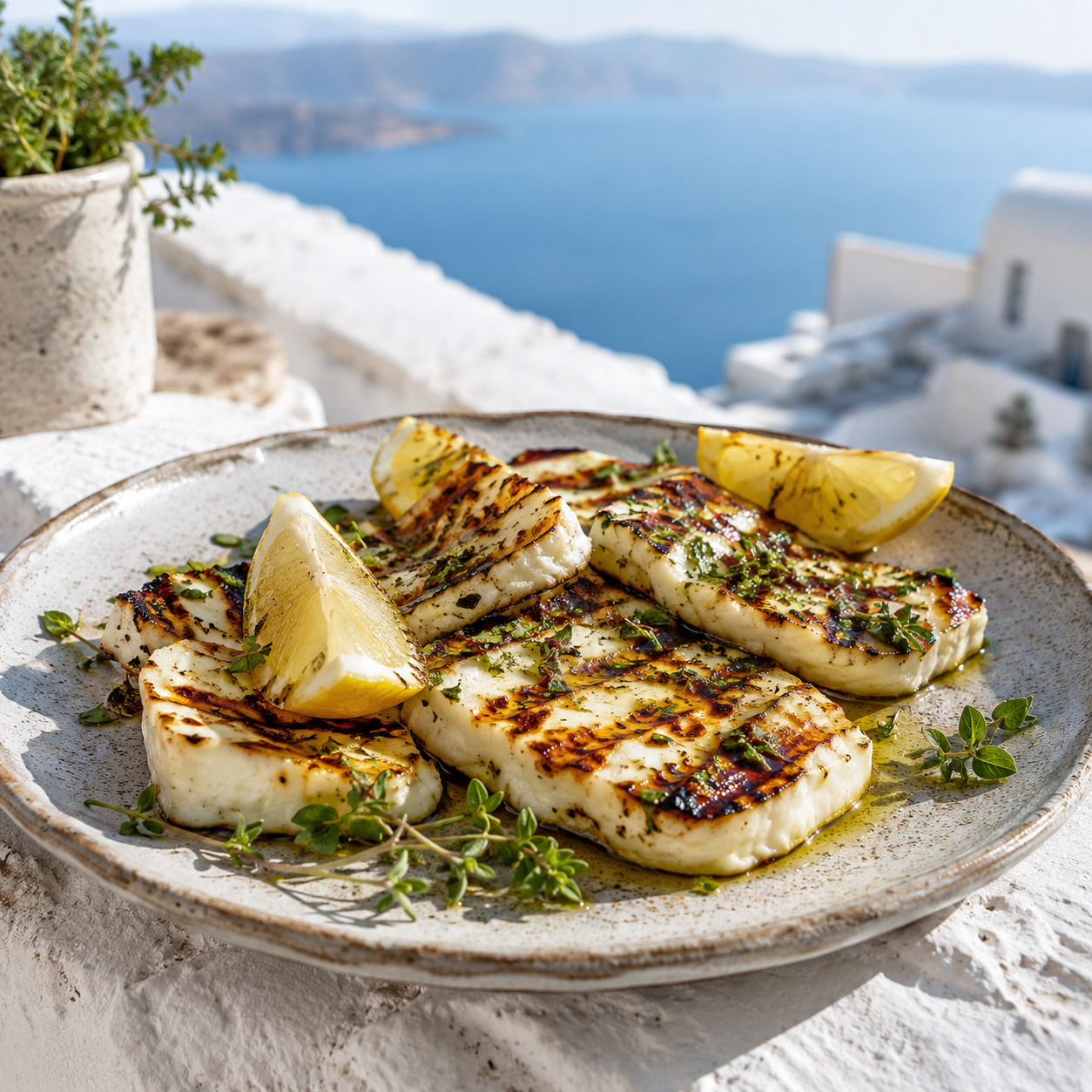 Grilled Halloumi