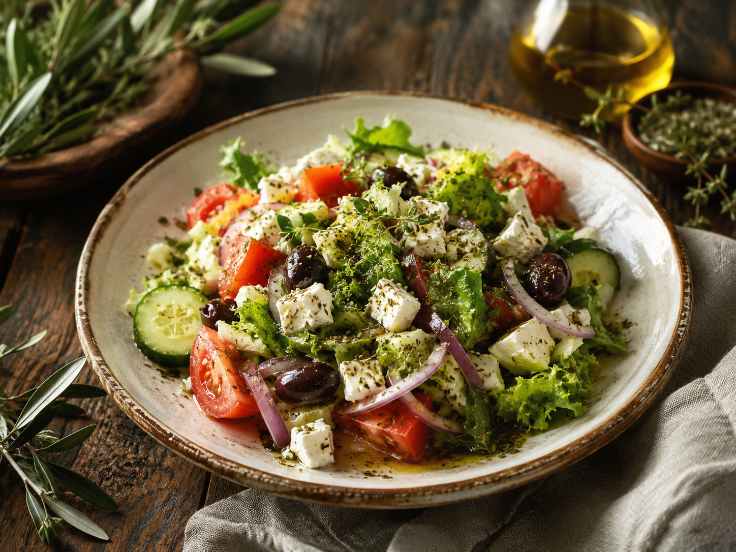 Lesvos Olive Grove Salad