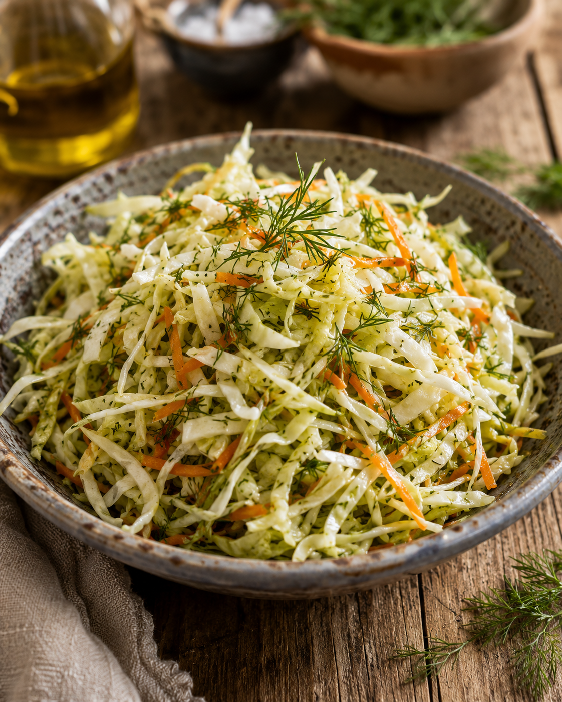 Northern Greek Cabbage Salad