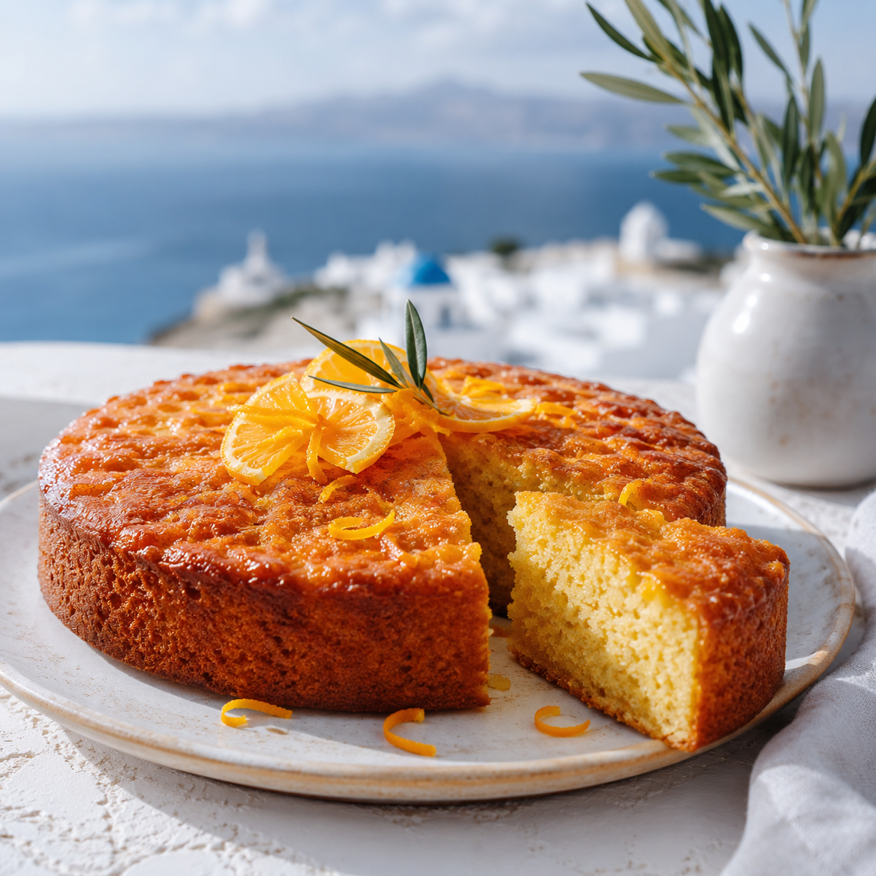 Orange Olive Oil Cake