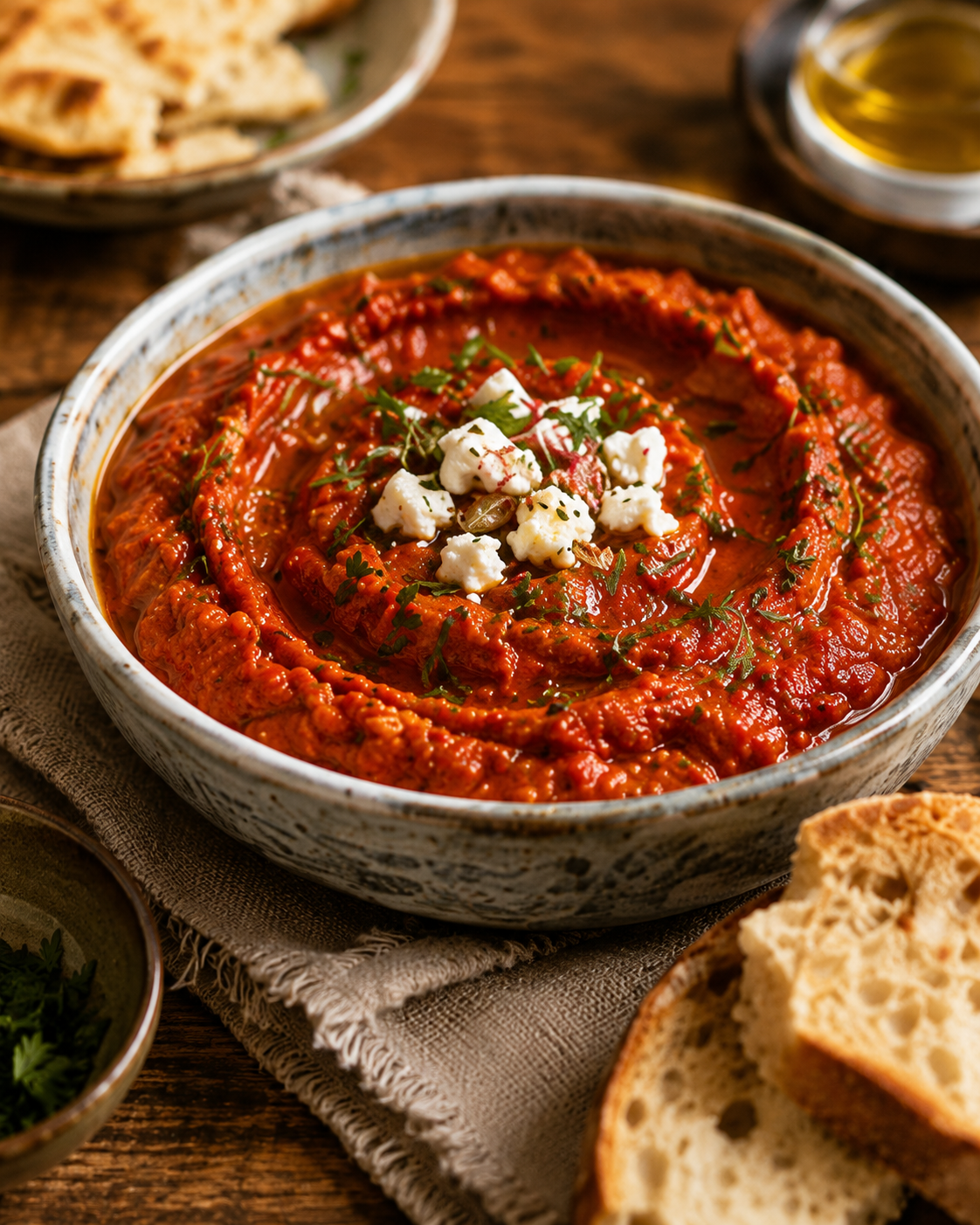 Roasted Red Pepper Dip