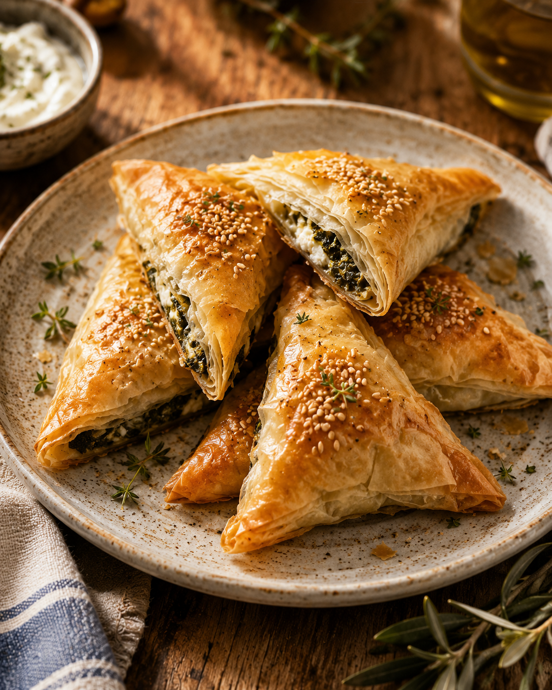 Spanakopita Triangles