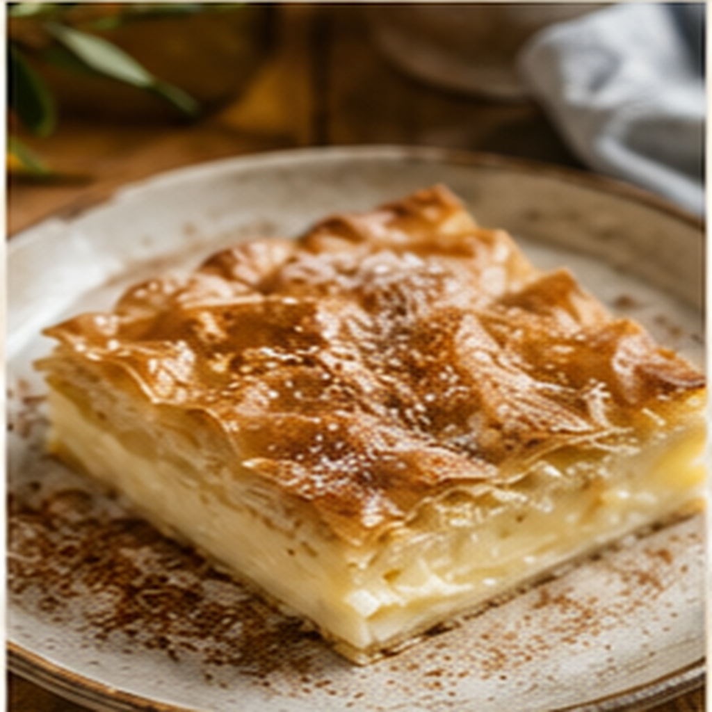 Thessaloniki Custard Pie