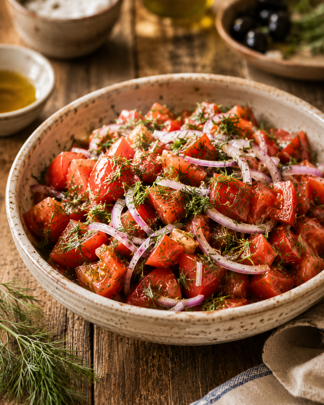 Tomato Dill Salad